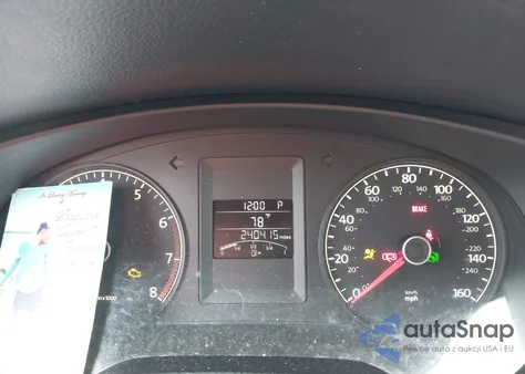 2011 Volkswagen Jetta 2.5L Se из США, поврежденный, VIN 3VWDZ7AJ2BM388322